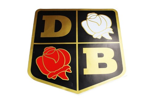 Roses badge decal type - 12",