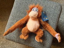 King Louie Disneyland Resort Paris Retro Disney The Jungle Book Plush Soft Toy
