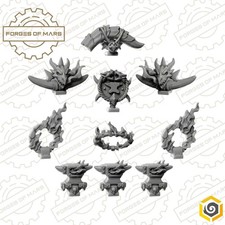 Knights - Drakes - Anvil Wardens Top Decorations (x10)