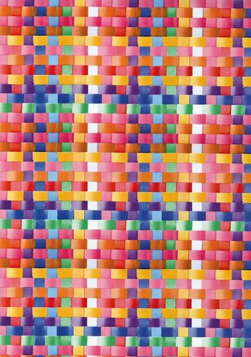 Fablon multicolour basket - 2m,