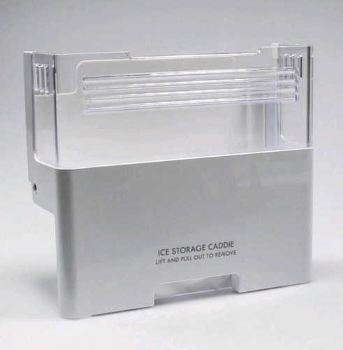 Ice bin white clear - lg,