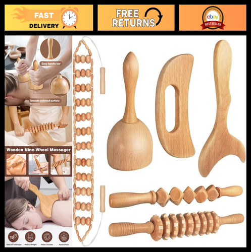 Wooden massage tools - wooden,