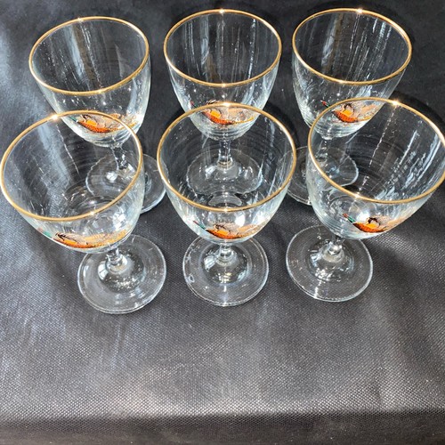 Set vintage pheasant - of,