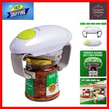 Portable Electric Jar Opener - Smooth Edge, Easy Open Tool for Busy Kitchens
