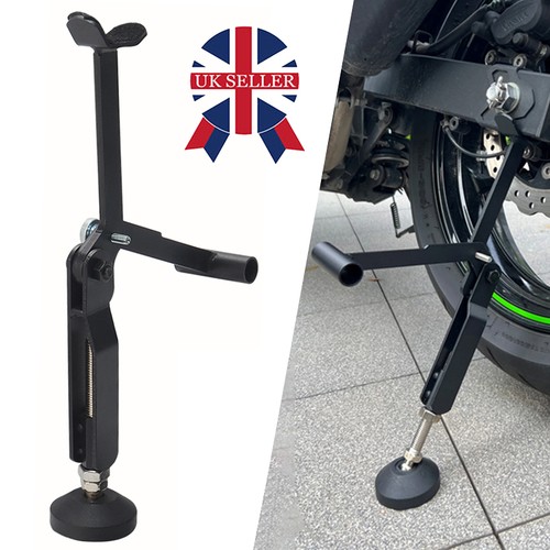 Motorcycle wheel support - wheel, support-side