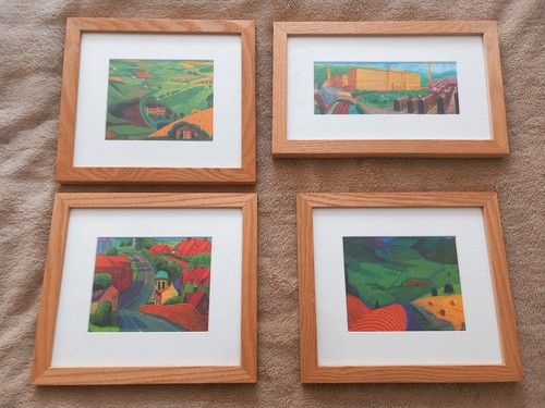 David hockney prints - david, framed