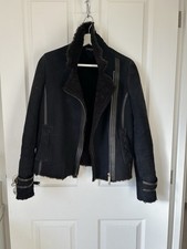 Real Lamb Shearling Suede