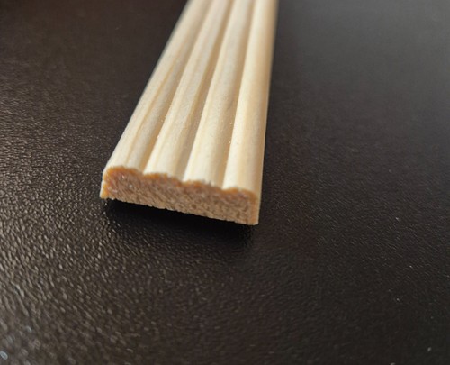 Pine reeded beading dado - , rail
