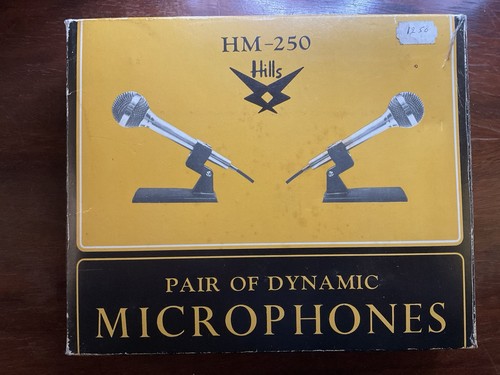 Pair vintage hills 250 - pair, hm-250