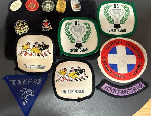 Boys brigade pin badges - brigade,