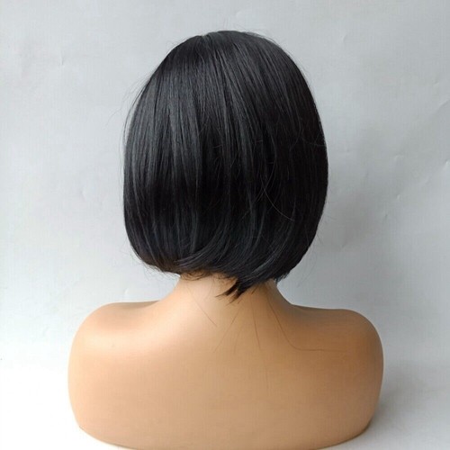Natural short bob wigs - short,