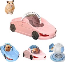 Hamster Sports Car with Detachable Ball - 3 Mode Exercise Wheel for Small Pets