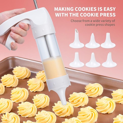 Cookie press gun kit - press, spritz