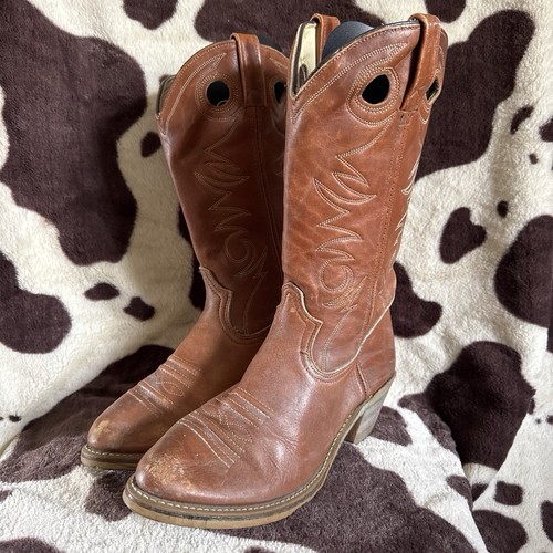 Vintage tan leather - vintage,