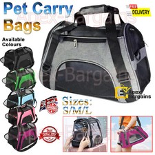 Cat Carrier Bag Soft Fabric Travel Folding Pet Dog Puppy Kennel Carry Cage Crate