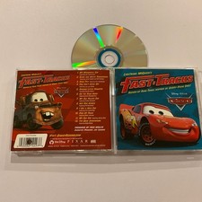 Lightning McQueen's Fast Tracks 2006 Disney Pixar Cars Soundtrack CD Mint