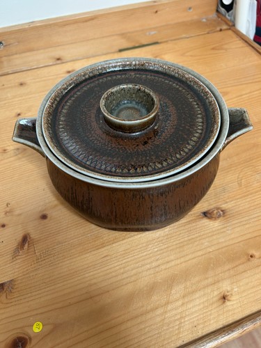 Rare vtg studio pottery bowl - pottery,