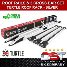 ROOF RACK RAILS & 3 CROSS BARS