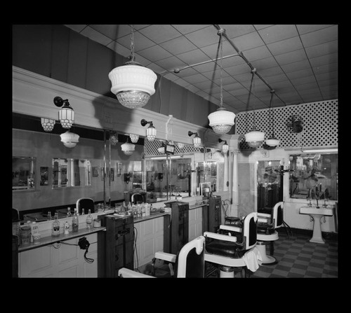1966 historic barber shop - barber,