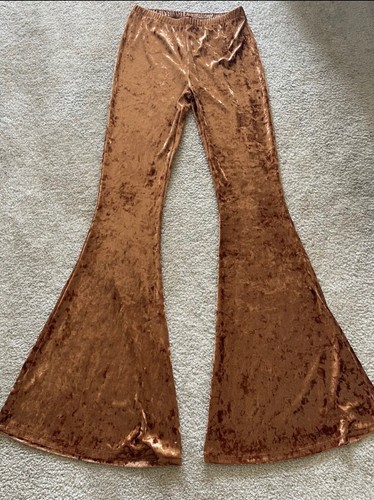 Bell bottom pants copper color