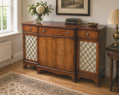 Antique style breakfront - antique,