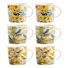 Set mugs new bone china - set,