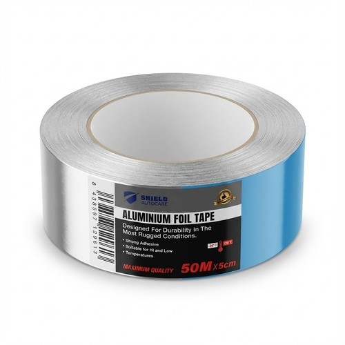 Aluminium foil tape 50m 50mm - 50m, |