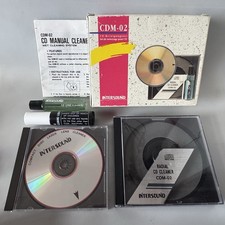 Intersound CDM-02 Radial Compact Disc Cleaner for CD Laser Lens Wet Cleaning Kit