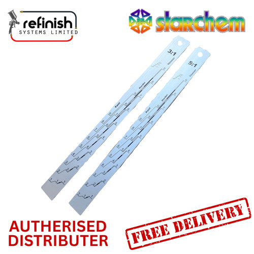 Paint mixing measuring stick - paint,