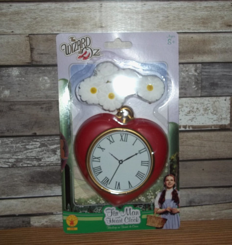 Tin man heart clock - man, the