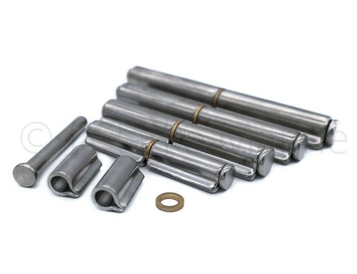 Stainless steel weld hinge - stainless, on