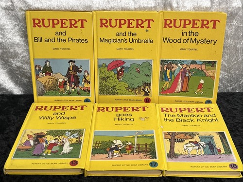 Rupert little bear library - bear,