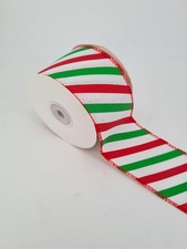 Christmas Wired Ribbon Width