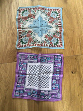 Vintage Ladies Chiffon Hankies