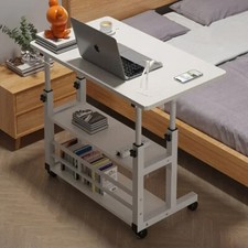 Laptop Table Adjustable Portable Notebook Desk Trolley Sofa Bed Tray Computer UK