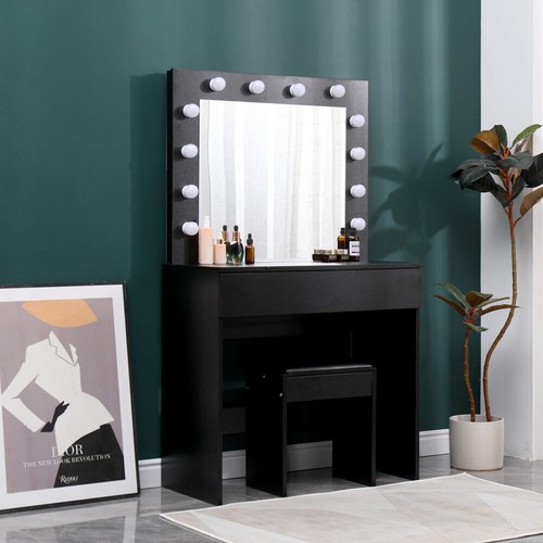 Dressing table with - table, led