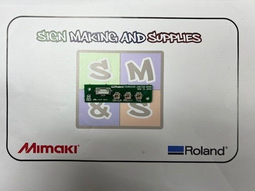 Roland 640 solvent printer - solvent,