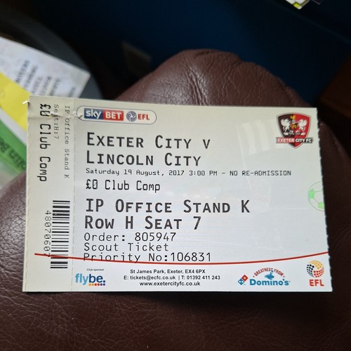 2017 exeter city v - exeter,
