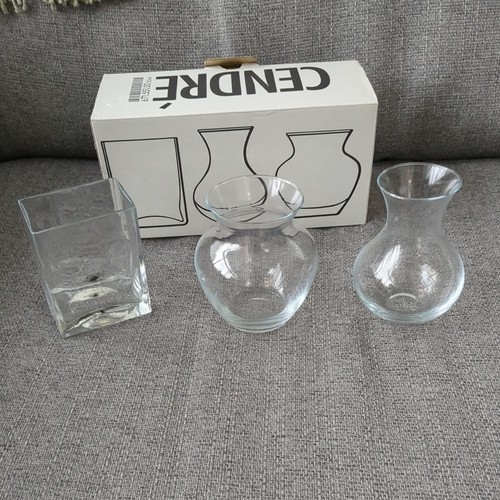 Vintage ikea cendre vases - cendre,