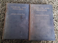 Peerage and Pedigree, J. Horace Round, 1910. Volumes 1 and 2