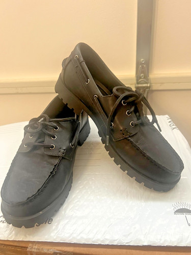 Zara men black leather - zara, men's