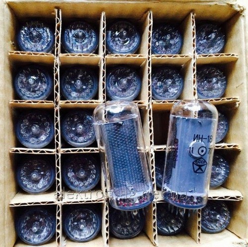 In18 nixie tubes 6 pcs - nixie,