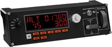 Logitech G Saitek Pro Flight Multi-Panel,Professional Autopilot Controller Black