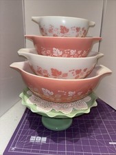Vintage Pyrex PINK GOOSEBERRY