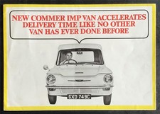 COMMER IMP VAN Sales Brochure 1965-66 #930 11/65