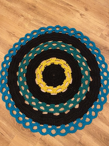 Designer hand made crochet