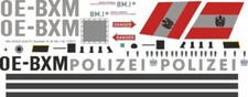 Decal 15 H125 / AS 350 Ecureuil Police Austria OE-BXM