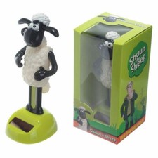 OFFICIAL SHAUN THE SHEEP SOLAR POWERED FLIP FLAP DANCING TOY NEW AND BOXED PUK