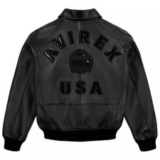 Black Men's Avirex Real
