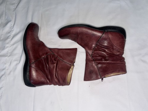Earth spirit burgundy leather - burgundy,